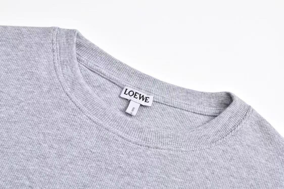 Loewe オーバーサイズフィット ロングスリーブ Tシャツ（コットン）