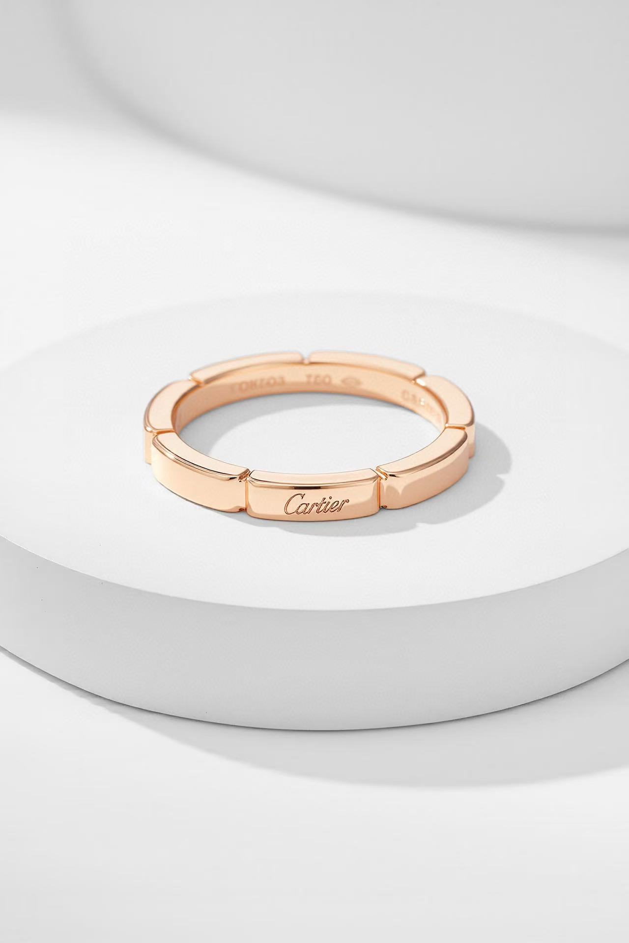 Cartier マイヨン パンテール ウェディングリング