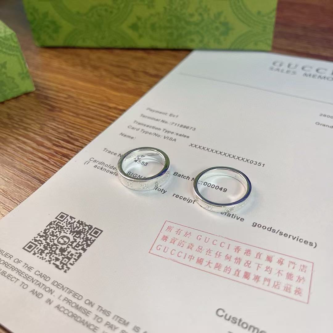 グッチ シグネチャー GG ワイドリング