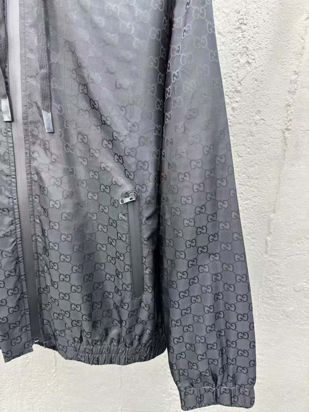 GUCCI ライトウェイト GGナイロン ジャカード ジャケット