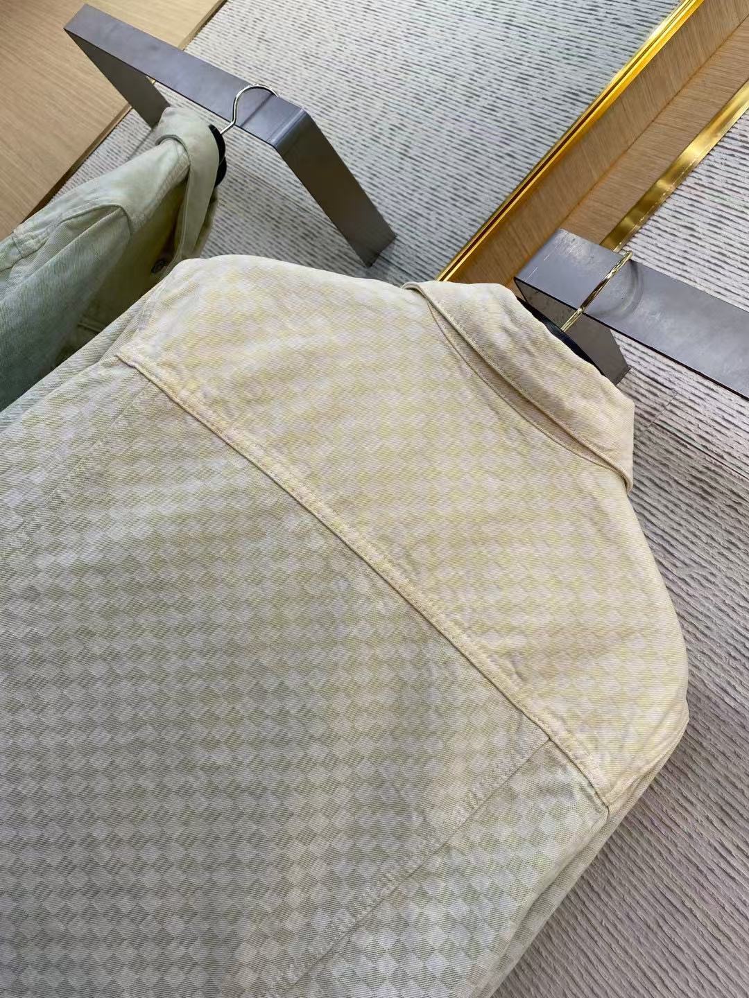 Louis vuitton ダミエ グラディエントジャカード デニムジャケット