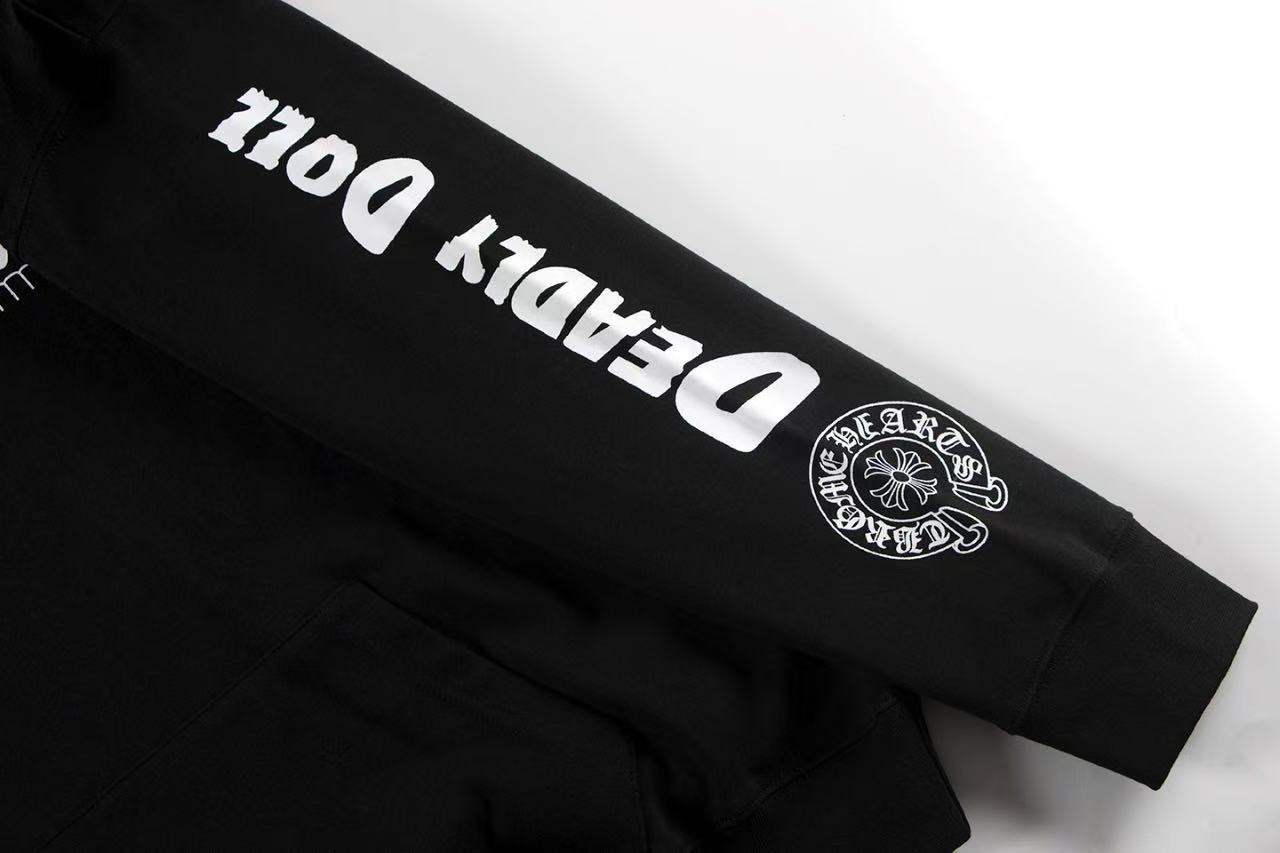 CHROME HEARTS クロムハーツ CH JJS HD PLVR マイアミ限定 Deadly doll プリントパーカー