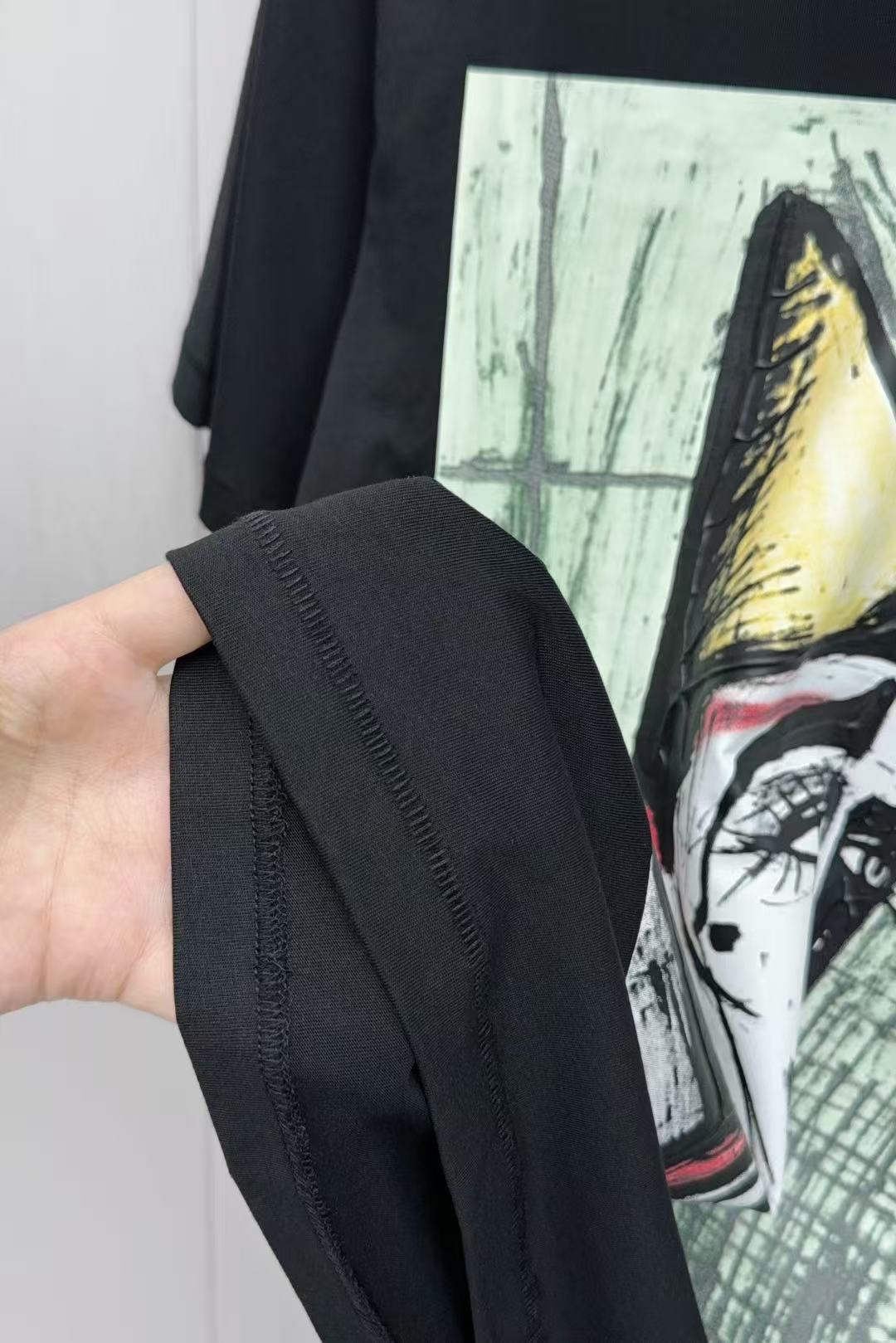 Prada プリントジャージー Tシャツ