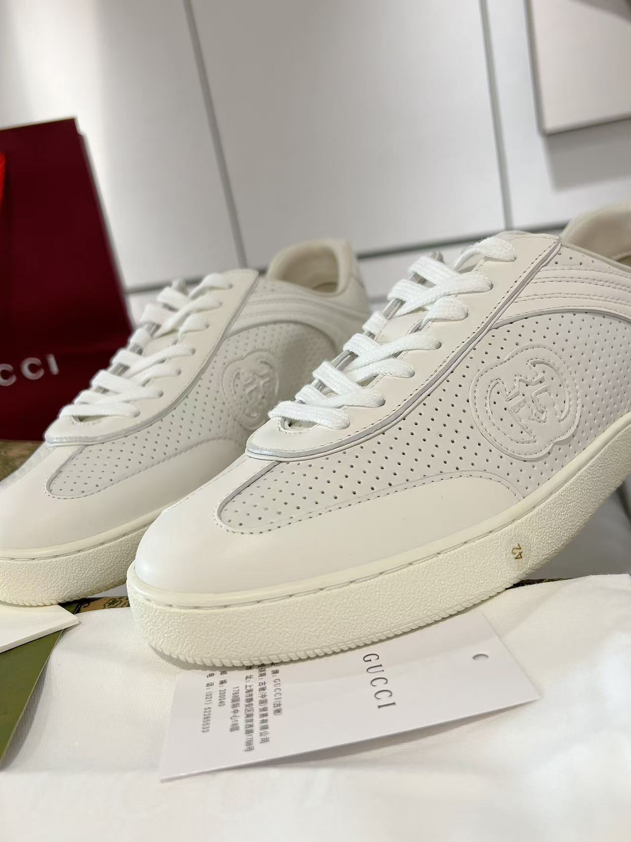 GUCCI メンズ G75 スニーカー