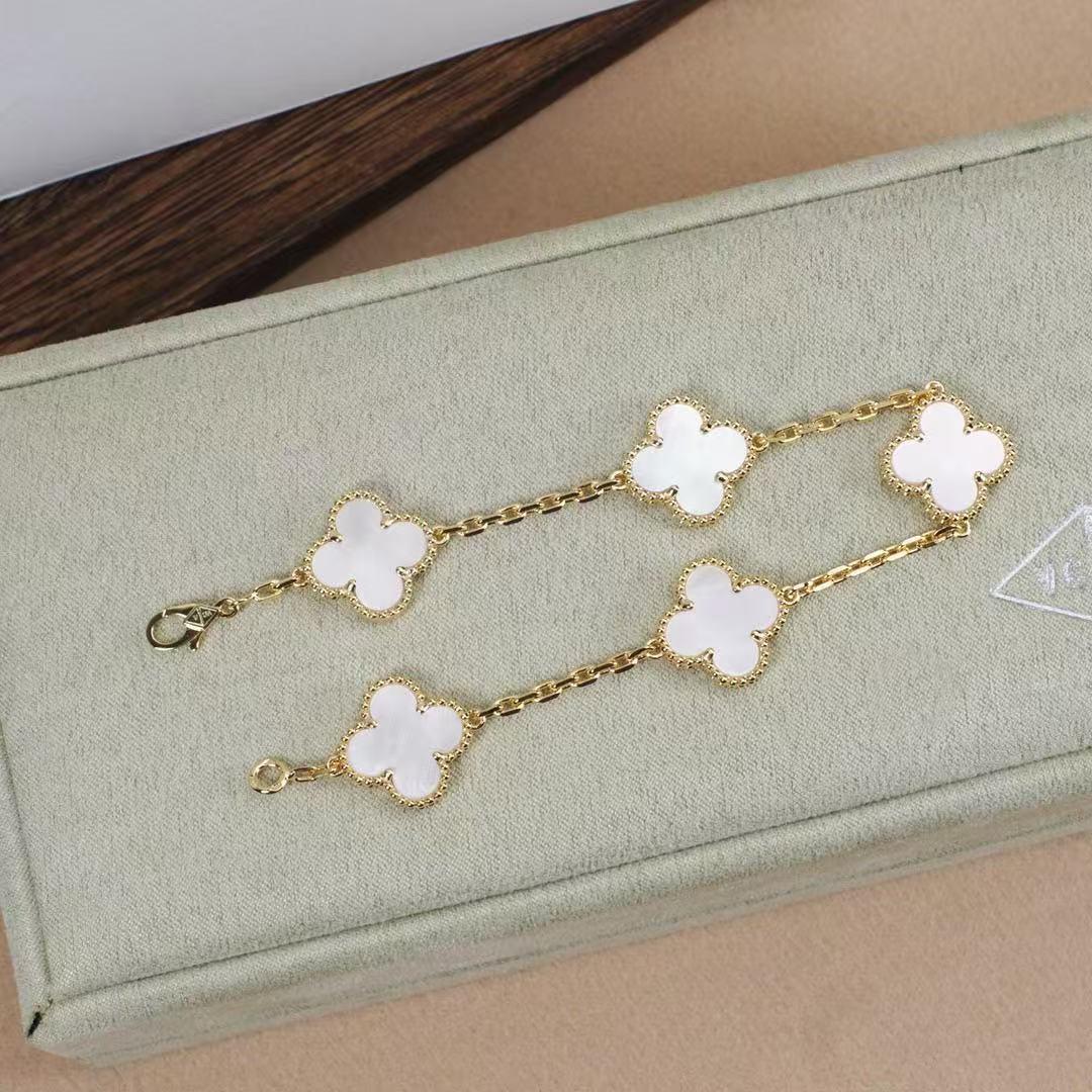 ヴィンテージ アルハンブラ ブレスレット、5モチーフ