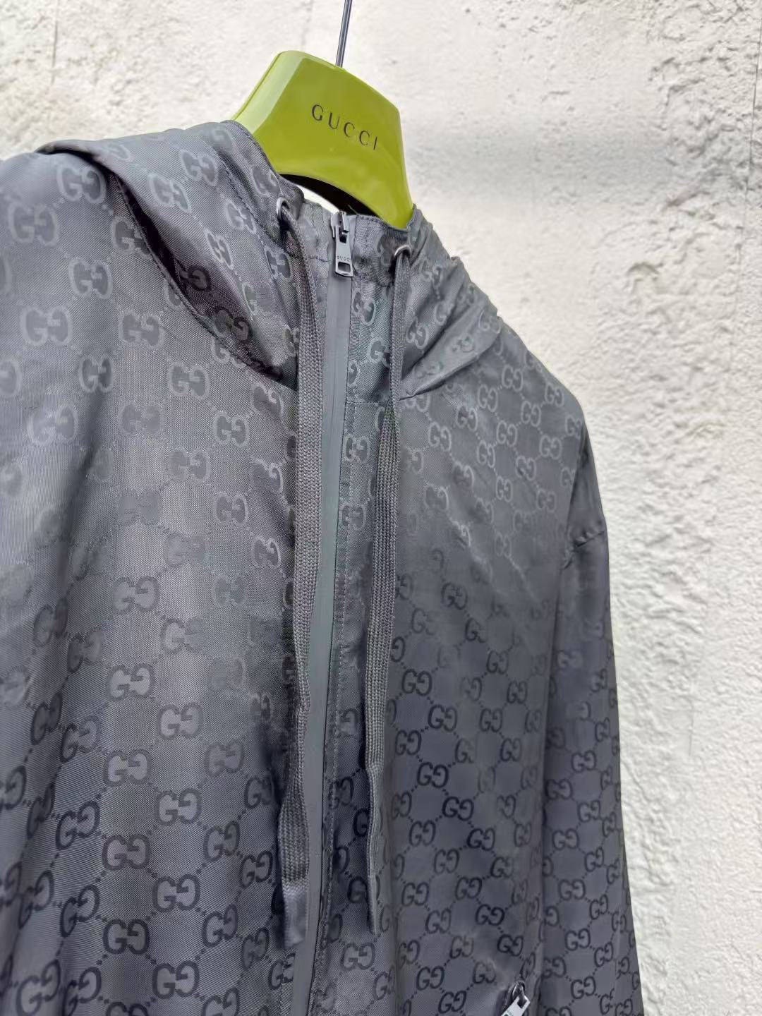 GUCCI ライトウェイト GGナイロン ジャカード ジャケット
