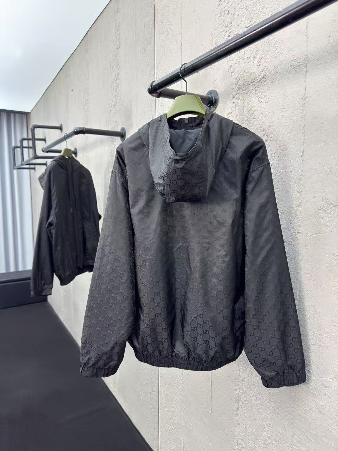 GUCCI ライトウェイト GGナイロン ジャカード ジャケット