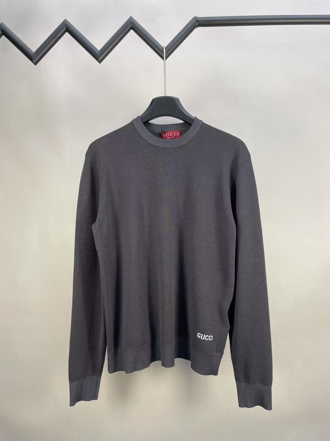 GUCCI インターシャ シルクコットン セーター