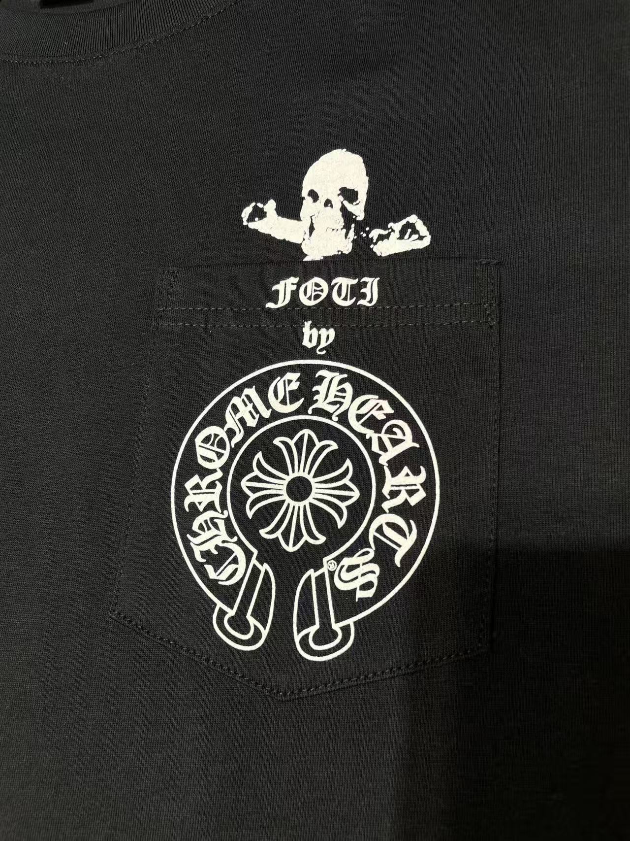 クロムハーツ CH T-SHRT/3 FOTIバックプリントTシャツ