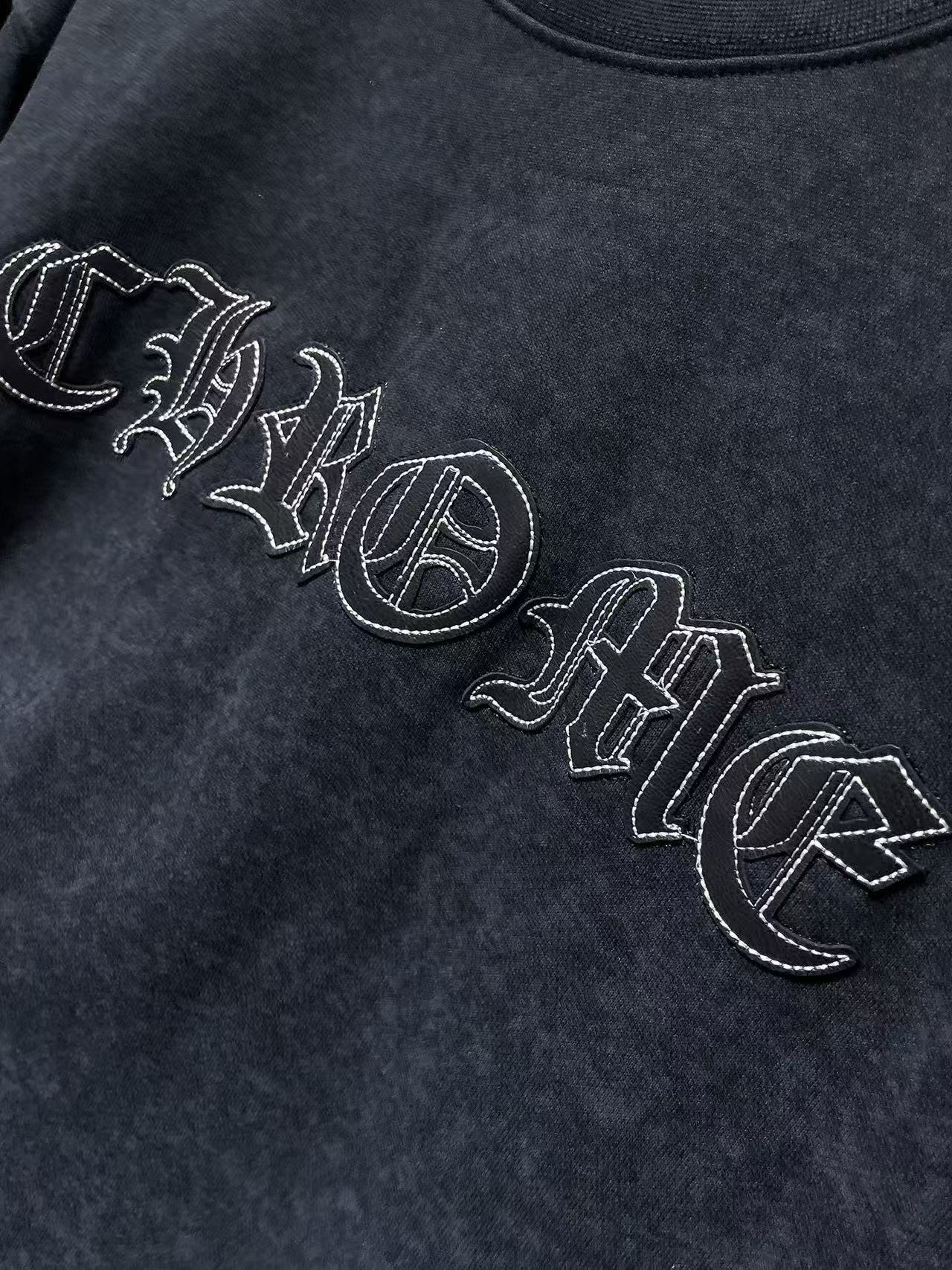 クロムハーツ Chrome Hearts　長袖カットソー(ブラック)