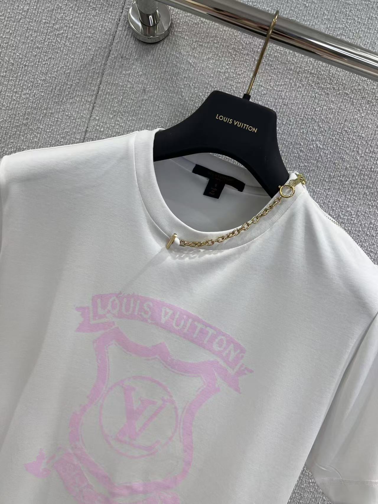 Louis vuitton シグネチャー ジッパーディテールTシャツ