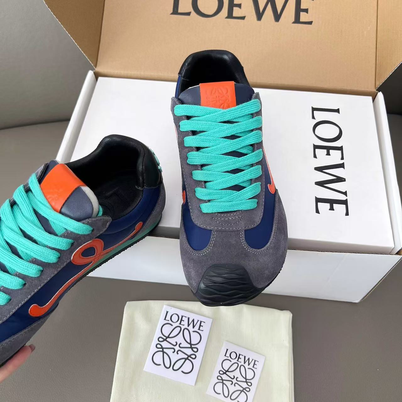 Loewe バレエランナー 2.0（ナイロン&カーフ）