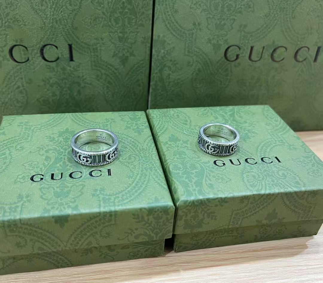 GUCCI ダブルG ワイドリング