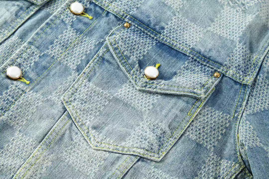 Louis vuitton ダミエ クラシックデニムジャケット