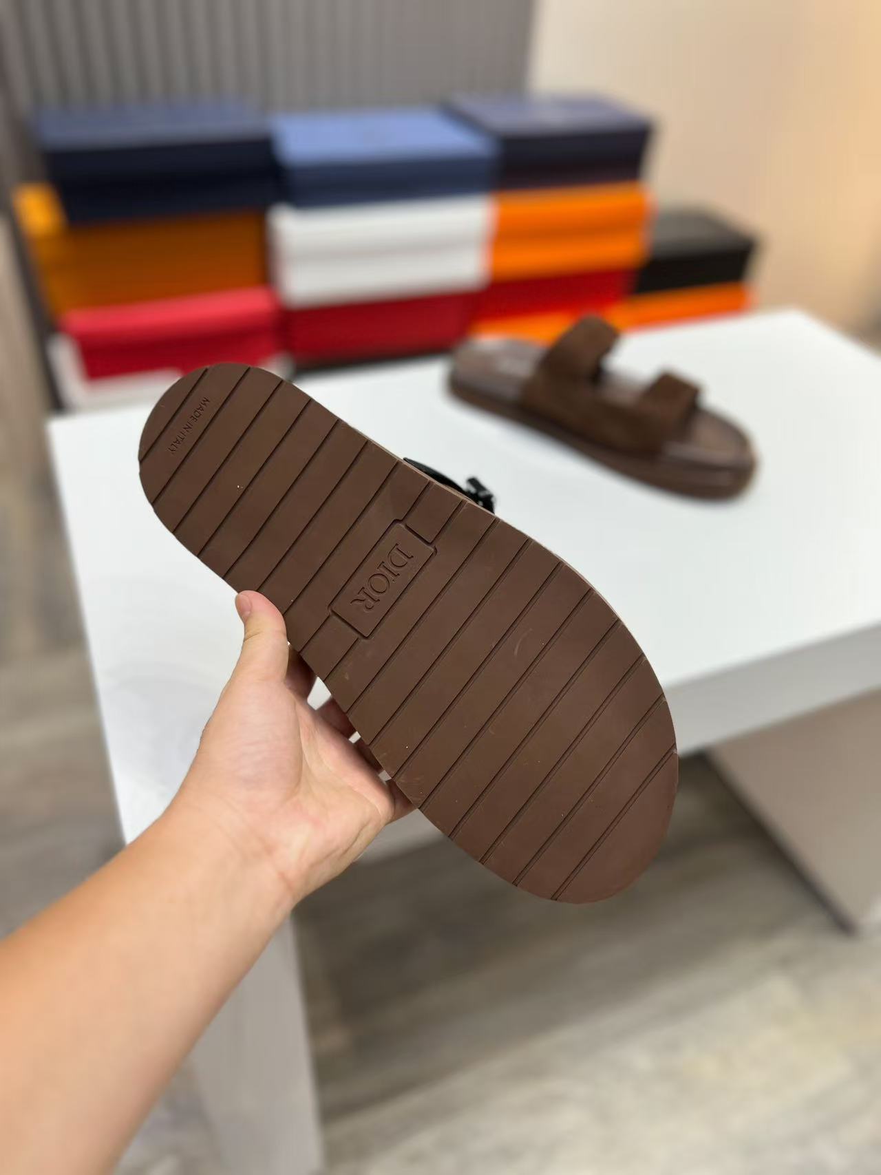 Dior Aqua サンダル