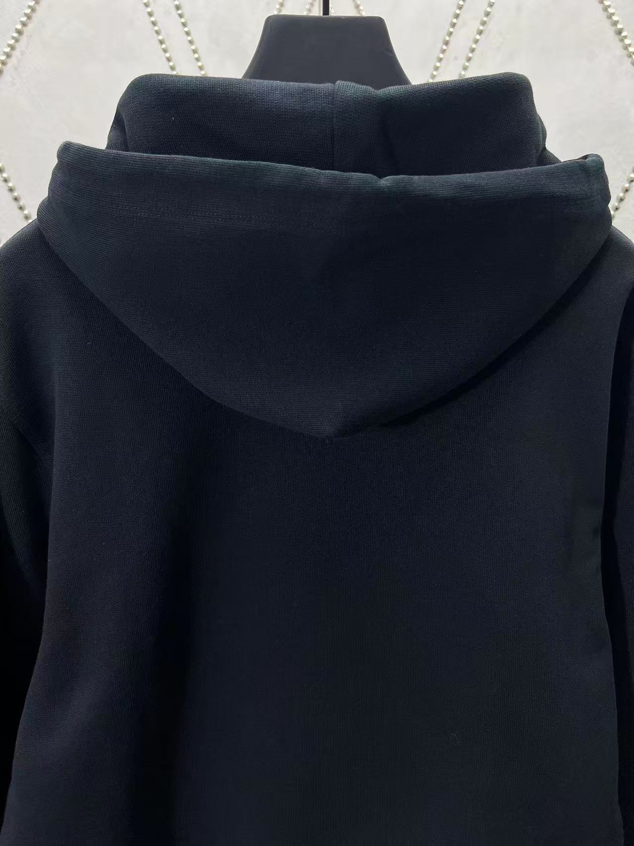 Burberry チェックラベル コットンフーディー