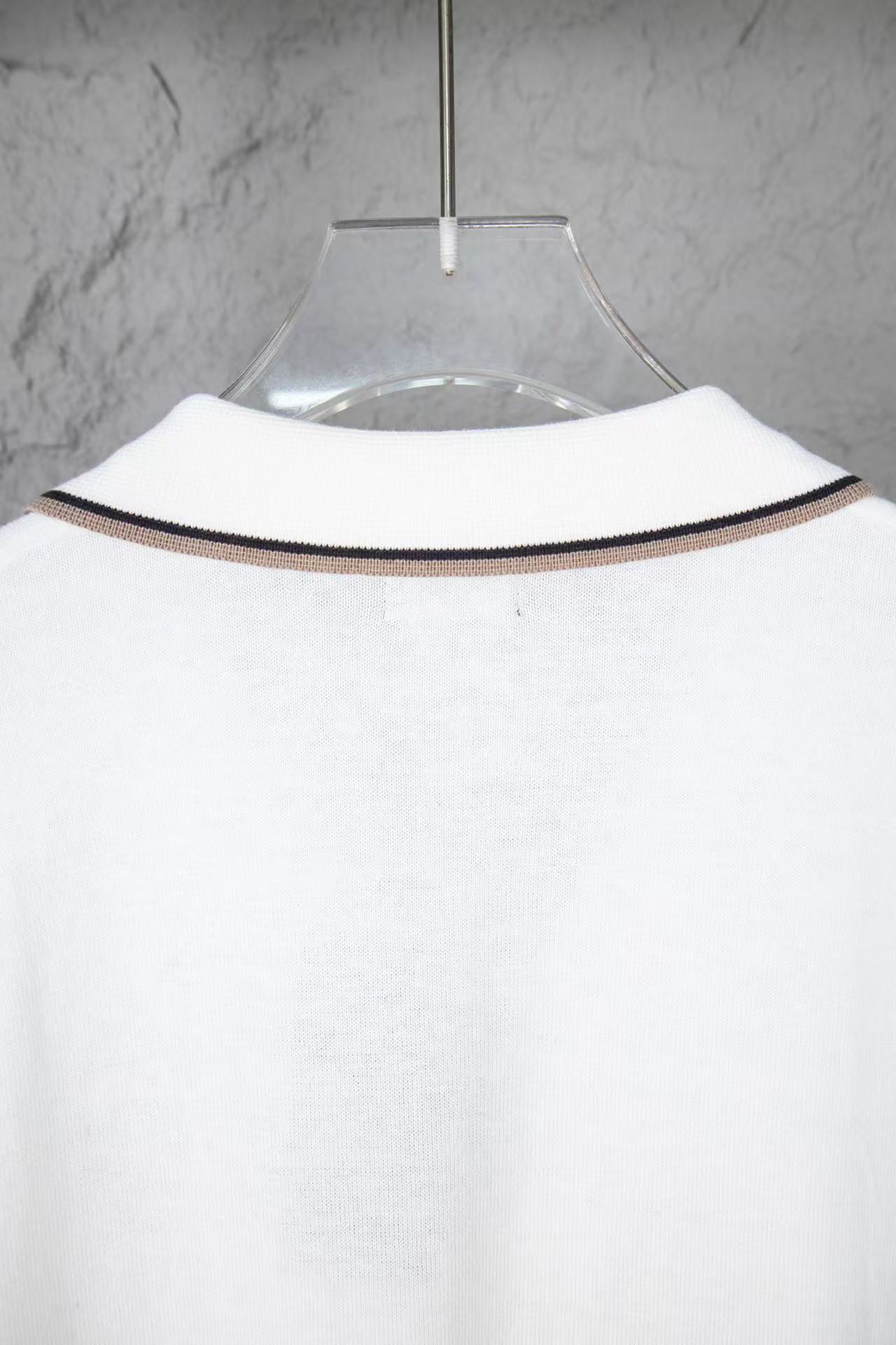 Fendi ホワイトFFジャカード ポロシャツ