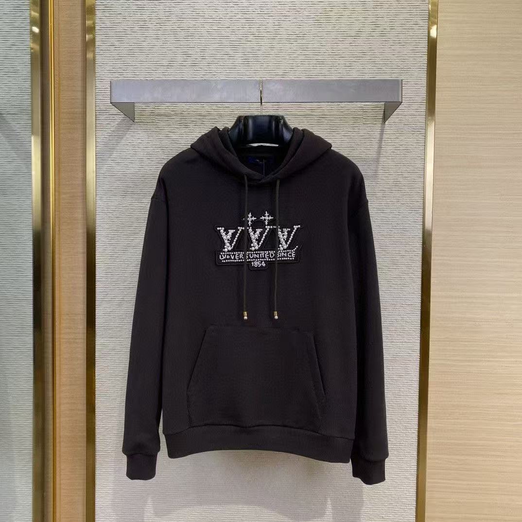 Louis vuitton パールエンベリッシュド フーディ