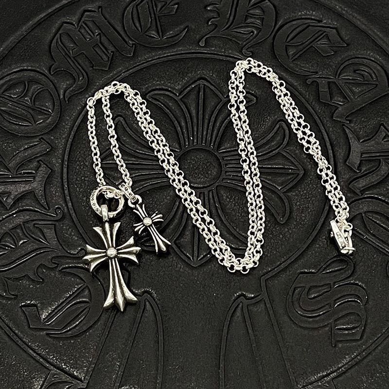 Chrome Hearts (クロムハーツ) シルバー クロスネックレス