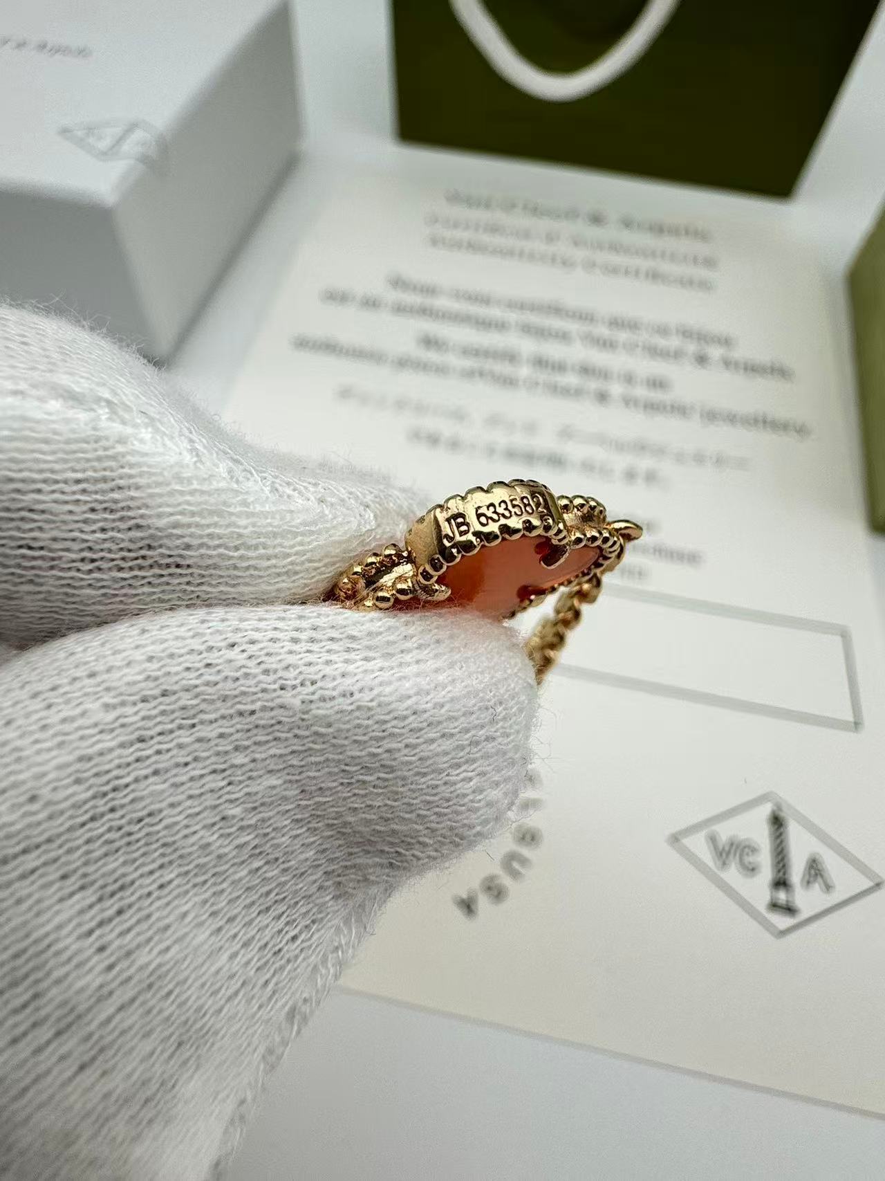 ヴィンテージ アルハンブラ ブレスレット、5モチーフ