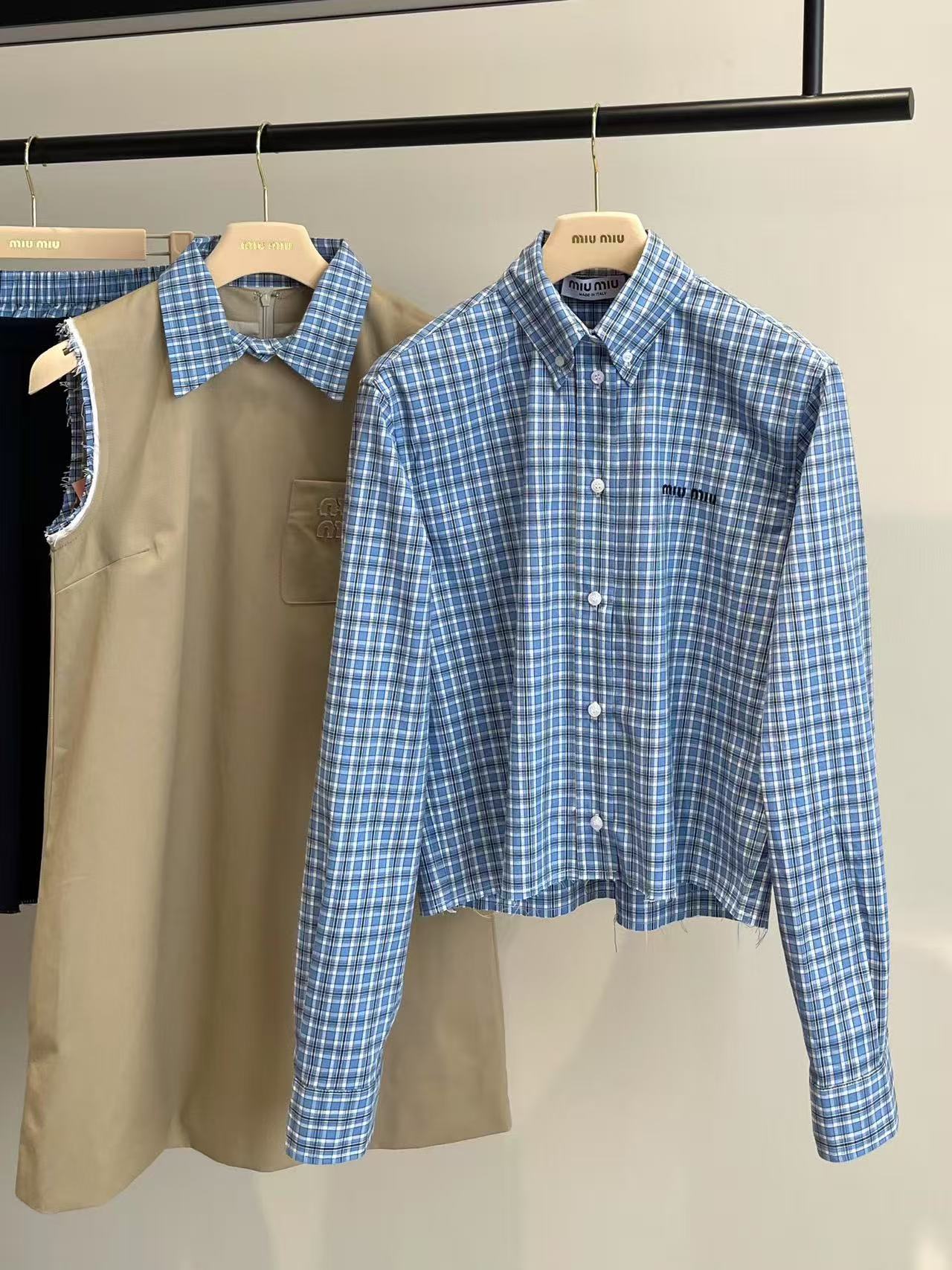 MIUMIU チノ ミニドレス