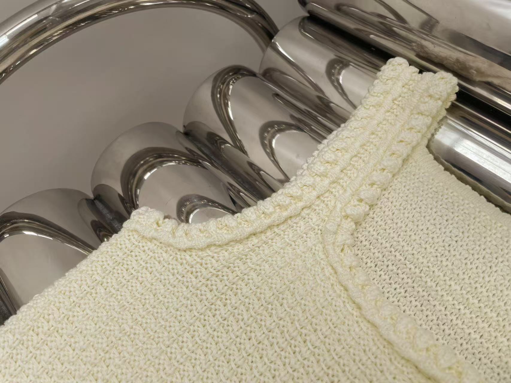 CELINE ミニエプロンドレス / コットン