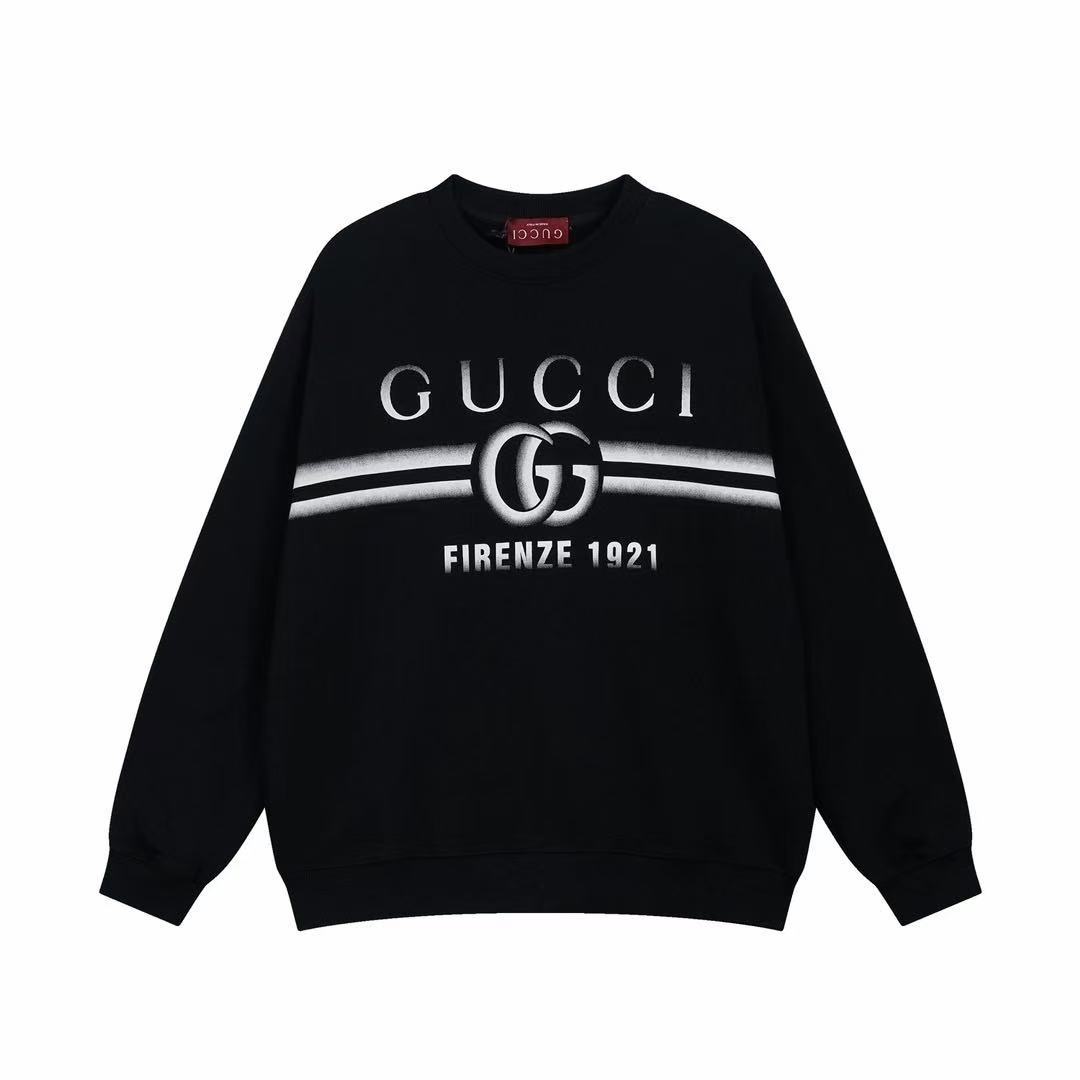 GUCCI プリント コットンジャージー スウェットシャツ