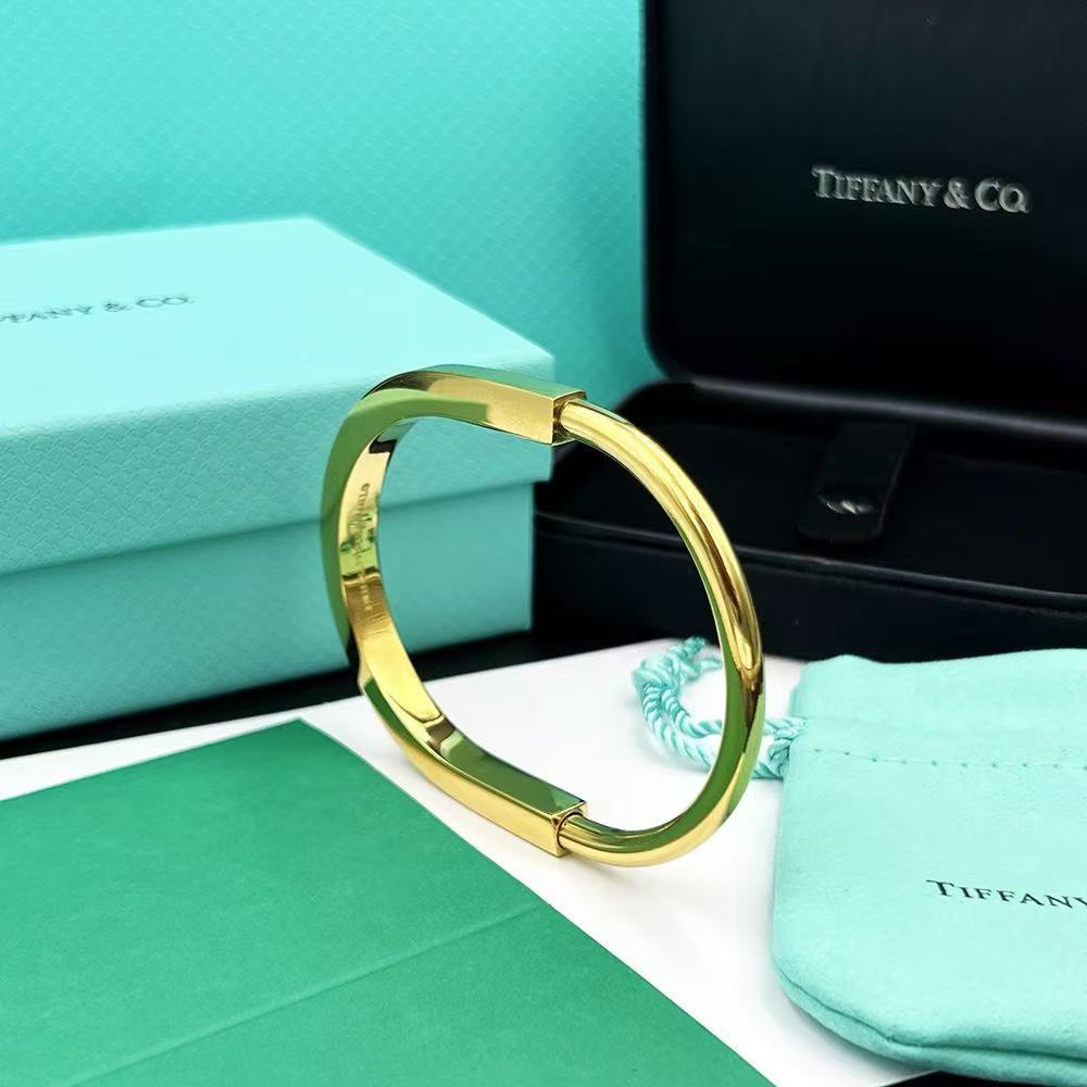 Tiffany バングル イエローゴールド