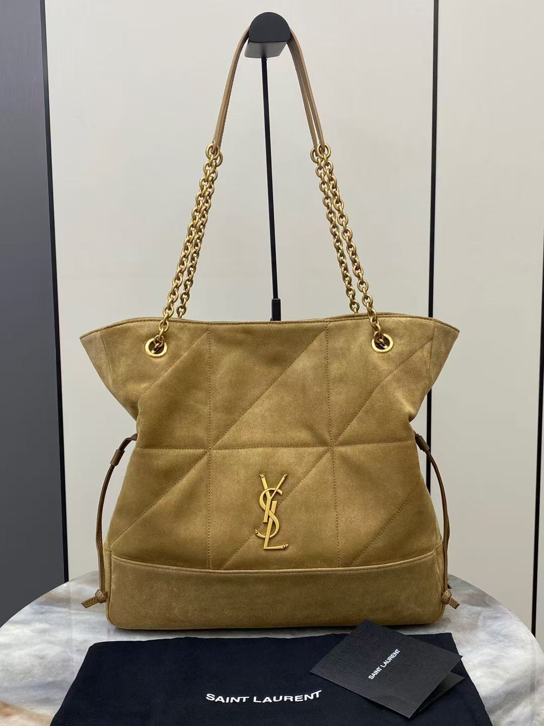 Saint Laurent サンローラン ジェイミー ショッピング スモール（スエード）