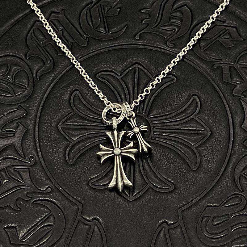Chrome Hearts (クロムハーツ) シルバー クロスネックレス