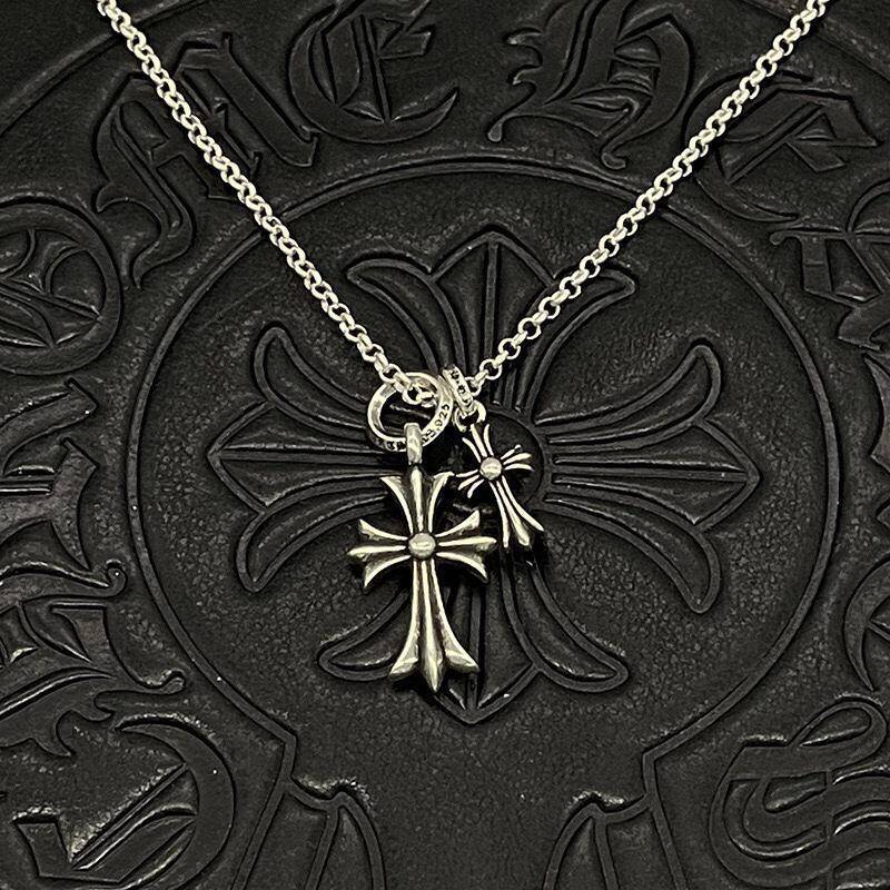 Chrome Hearts (クロムハーツ) シルバー クロスネックレス