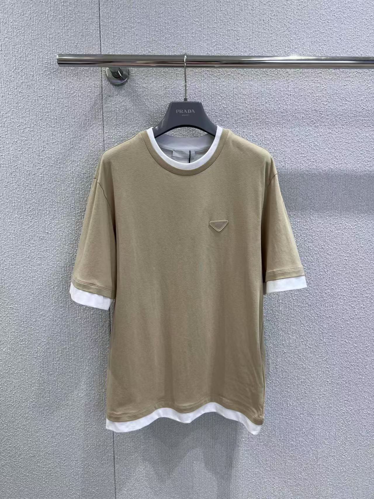Prada コットン Tシャツ