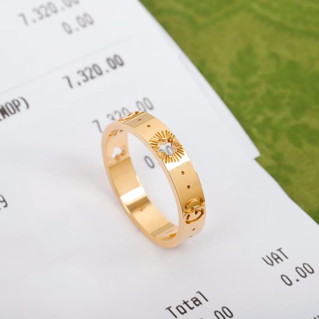 オンライン限定 スター イエローゴールド リング