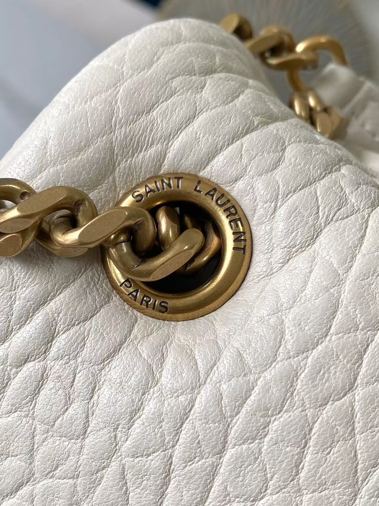 Saint Laurent サンローラン カリプソ ラージ（グレインラムスキン）