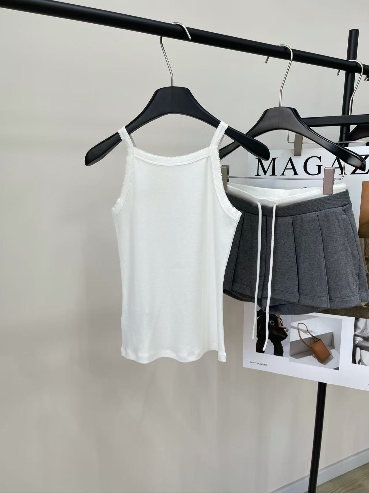 Petit Bateau X Miu Miu ストレッチジャージー トップ