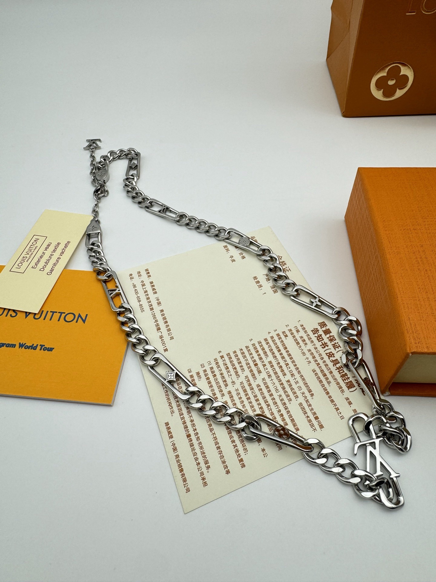 M02248 ネックレス･LV フィガロ