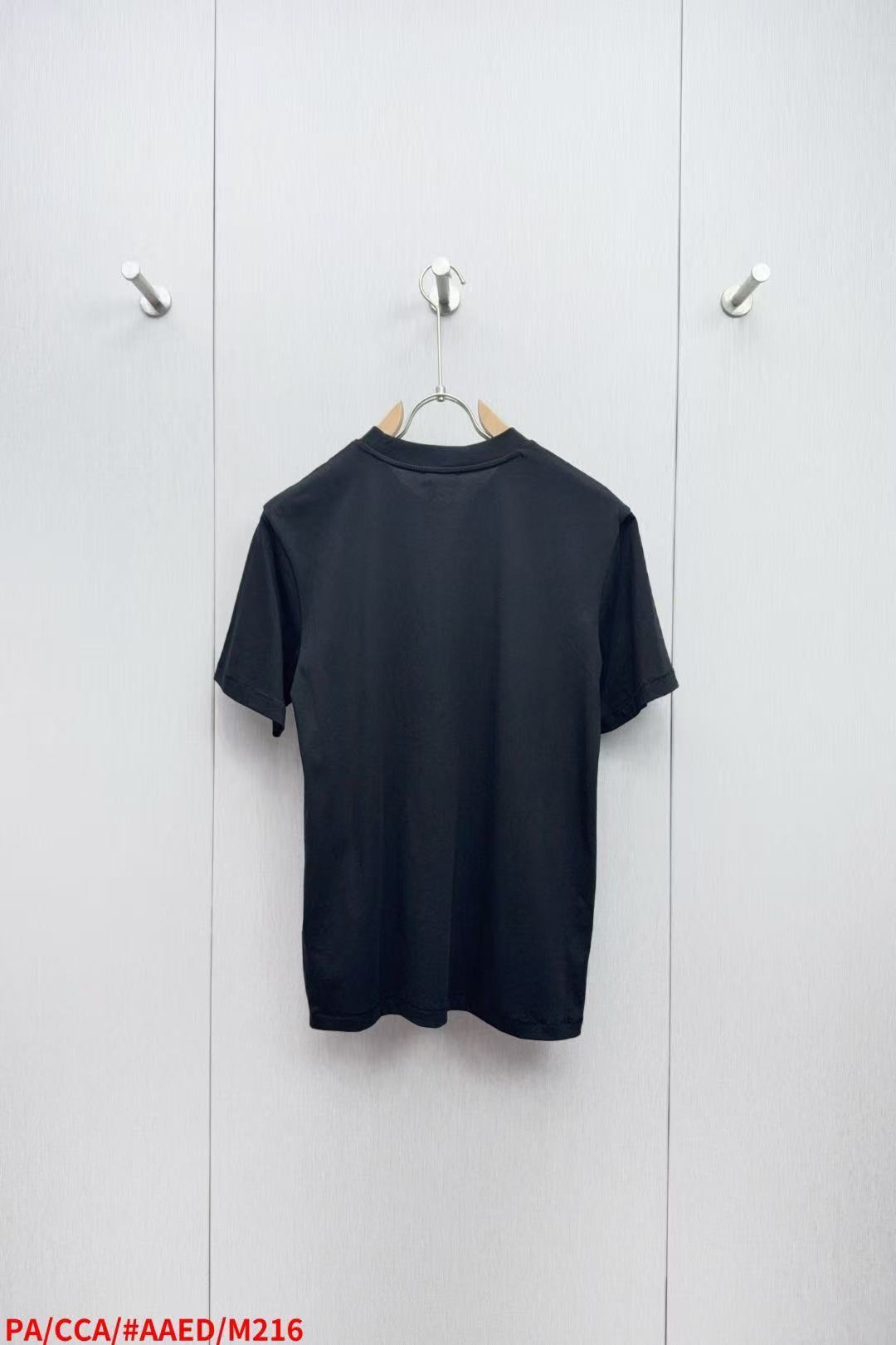 Prada プリントジャージー Tシャツ