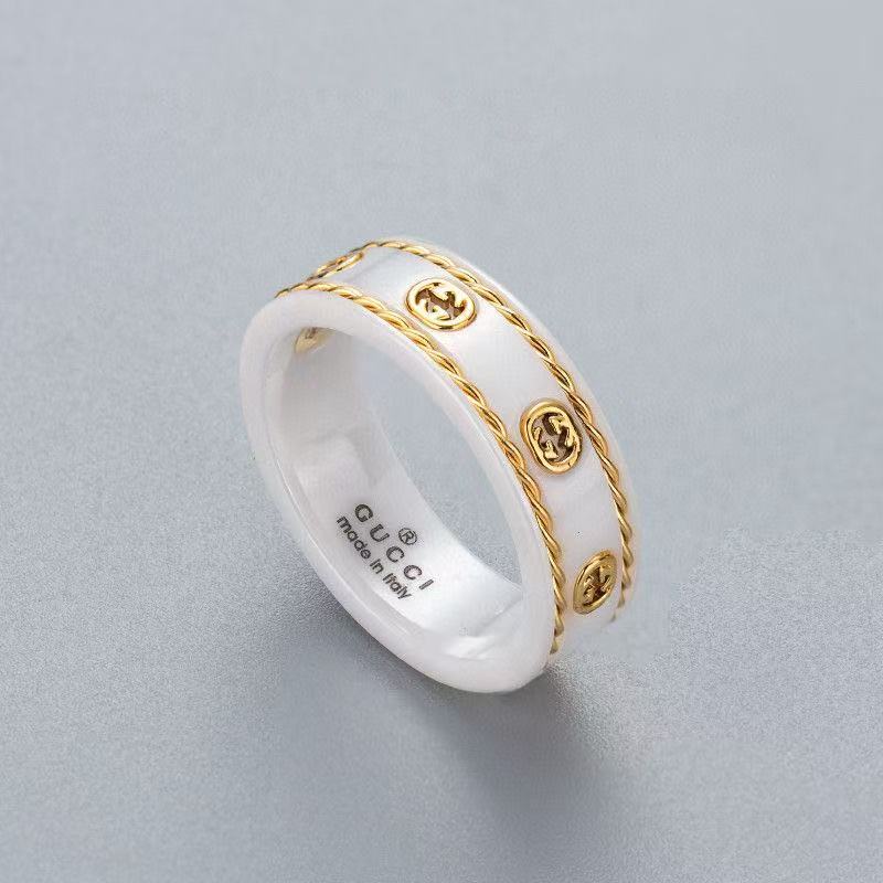 GUCCI インターロッキングG 18K リング