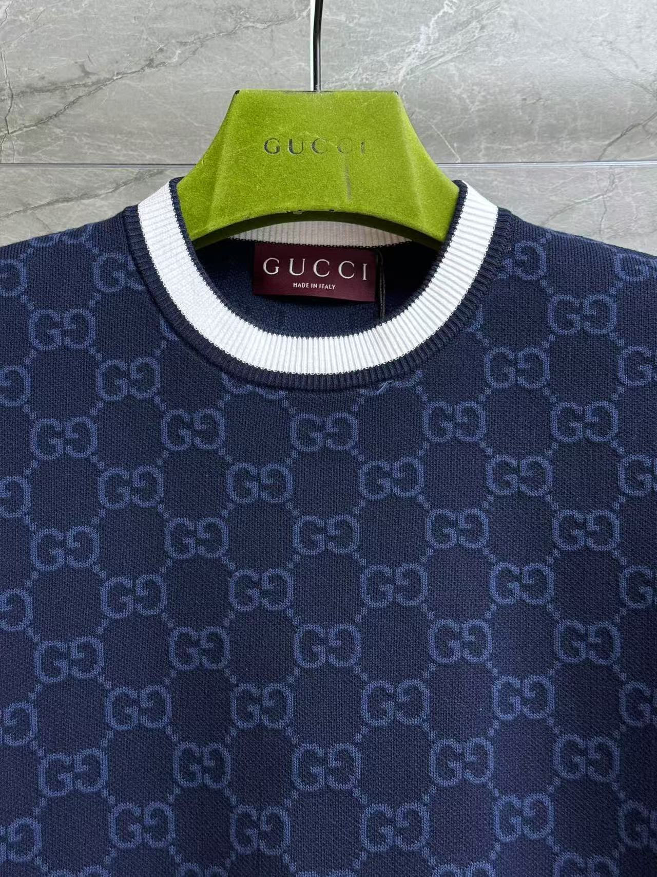 GUCCI GGファインコットン ジャカード トップ