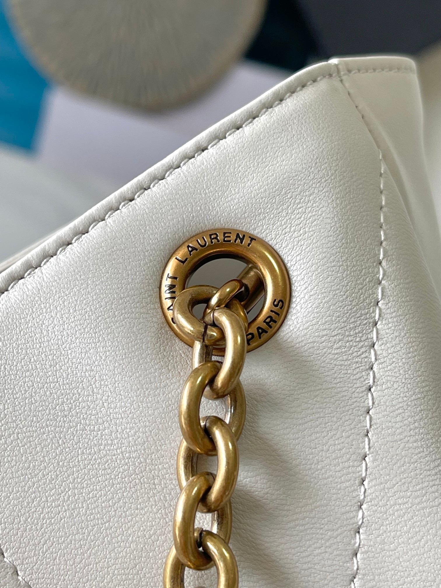 Saint Laurent サンローラン ジェイミー ショッピング スモール（ラムスキン）
