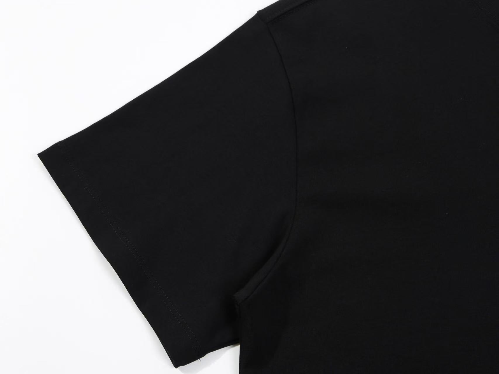 Burberry チェックラベル コットンTシャツ