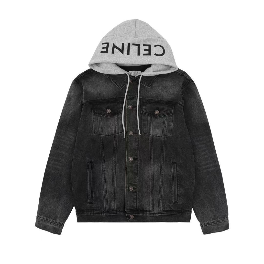 CELINE トラッカージャケット / チャコールウォッシュ デニム