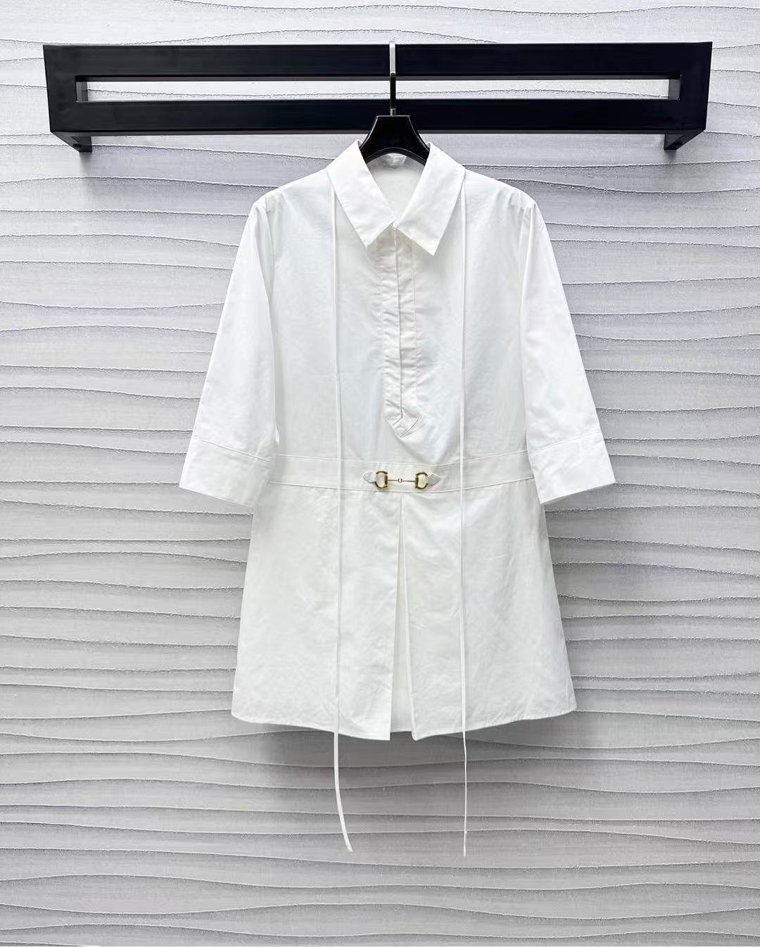 GUCCI ホースビット コットンポプリン シャツドレス