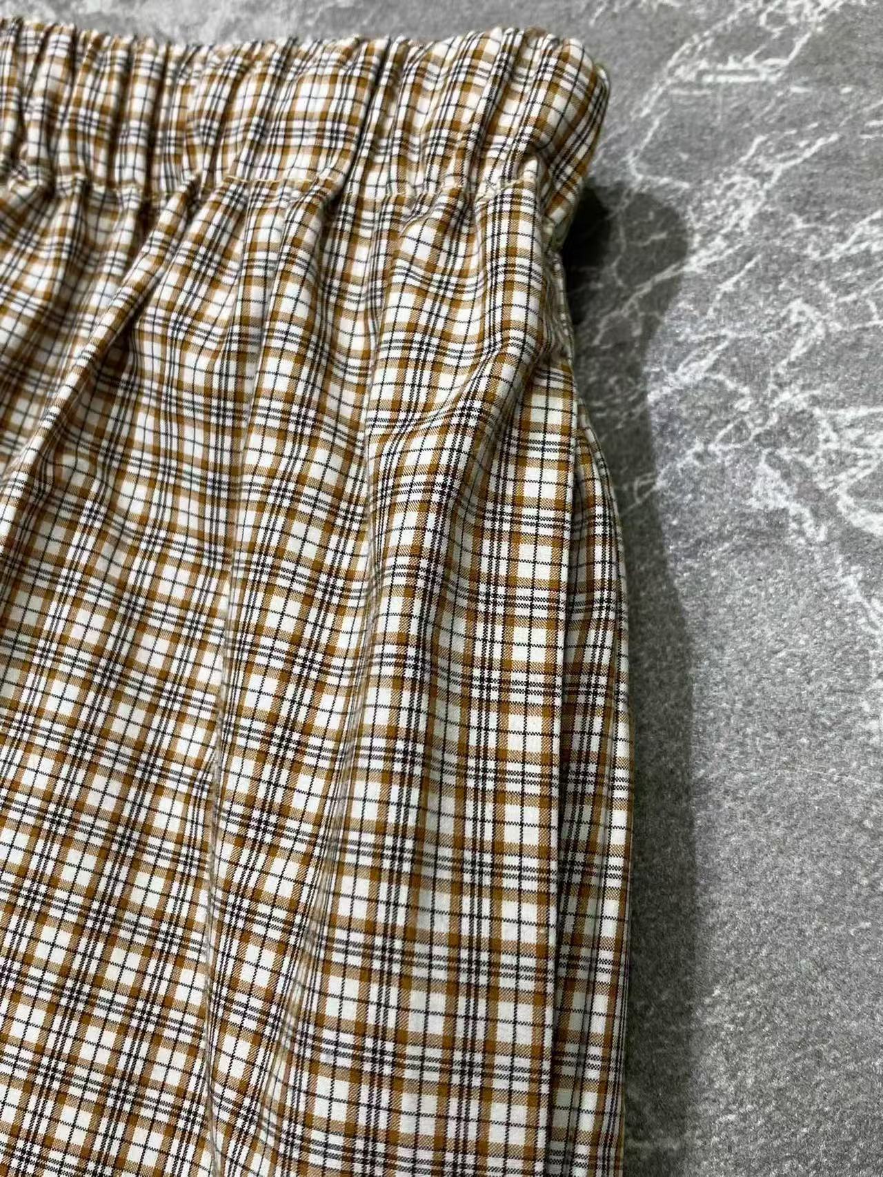 MIUMIU チェック ミニスカート