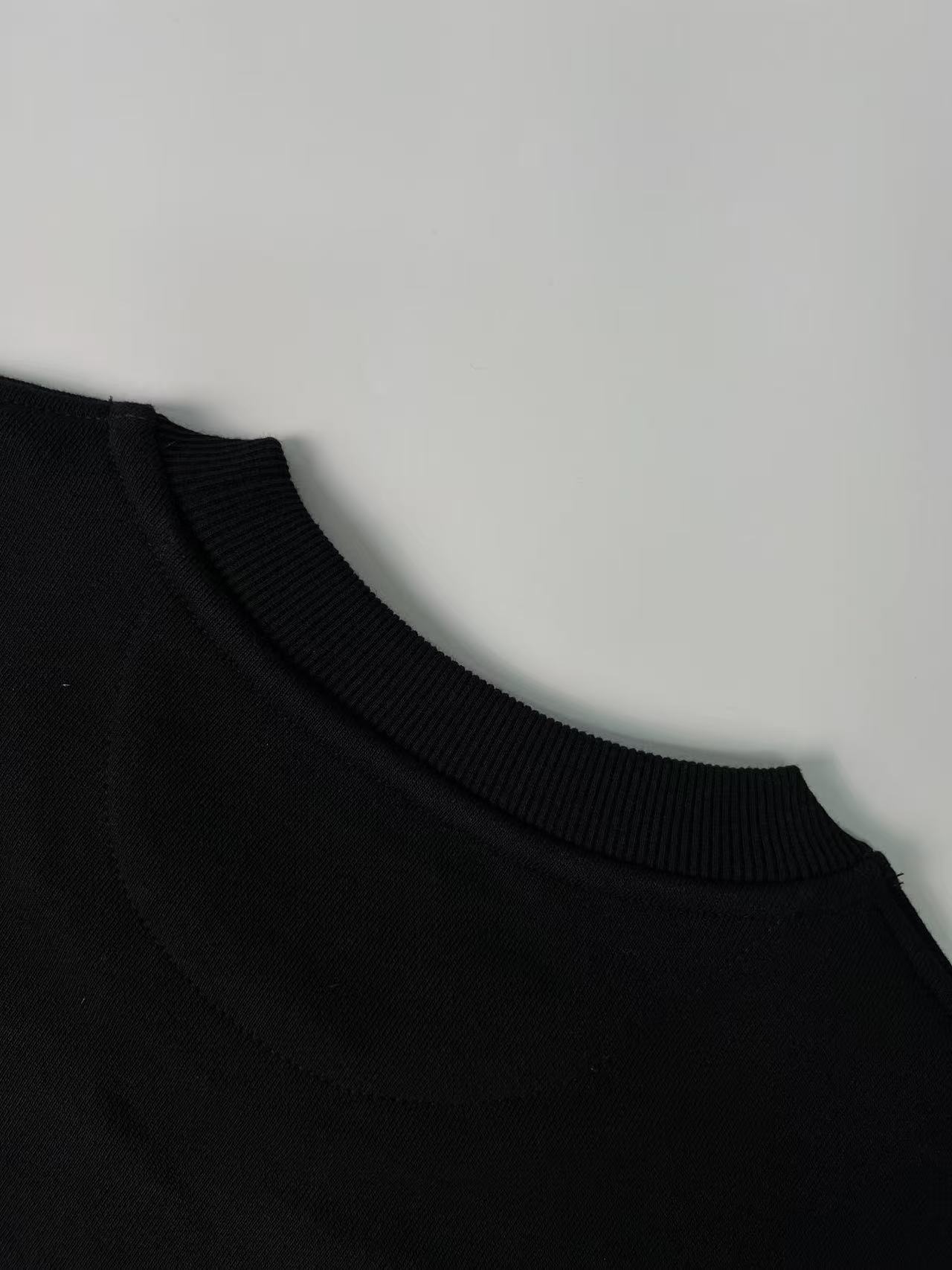 Fendi ブラックジャージー スウェットシャツ