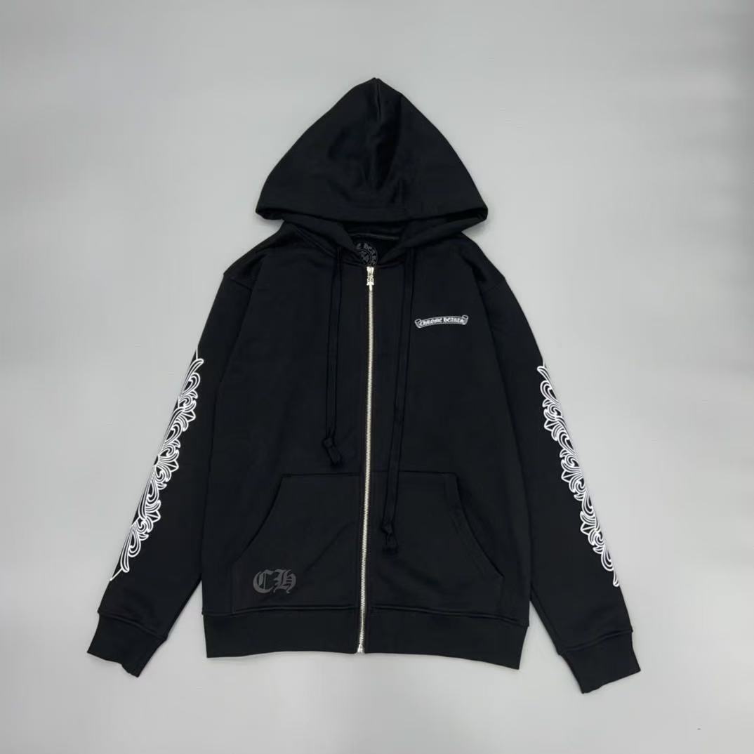 クロムハーツ ヴァインダガー ジップ パーカー