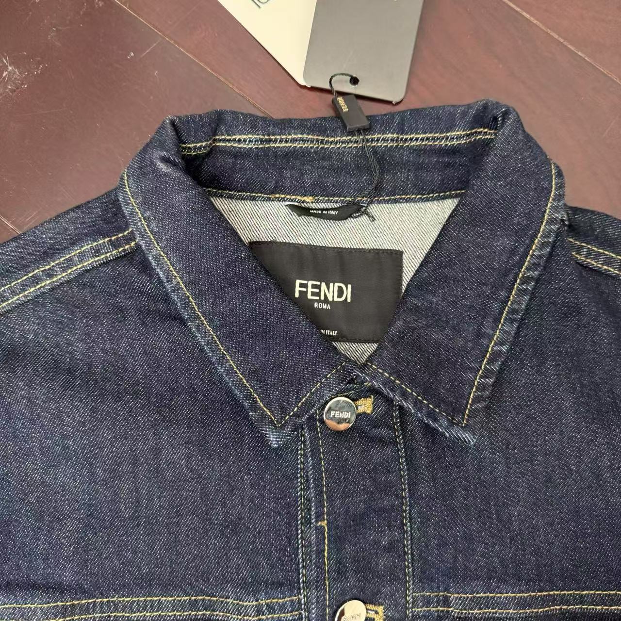 Fendi ブルーデニム ジャケット