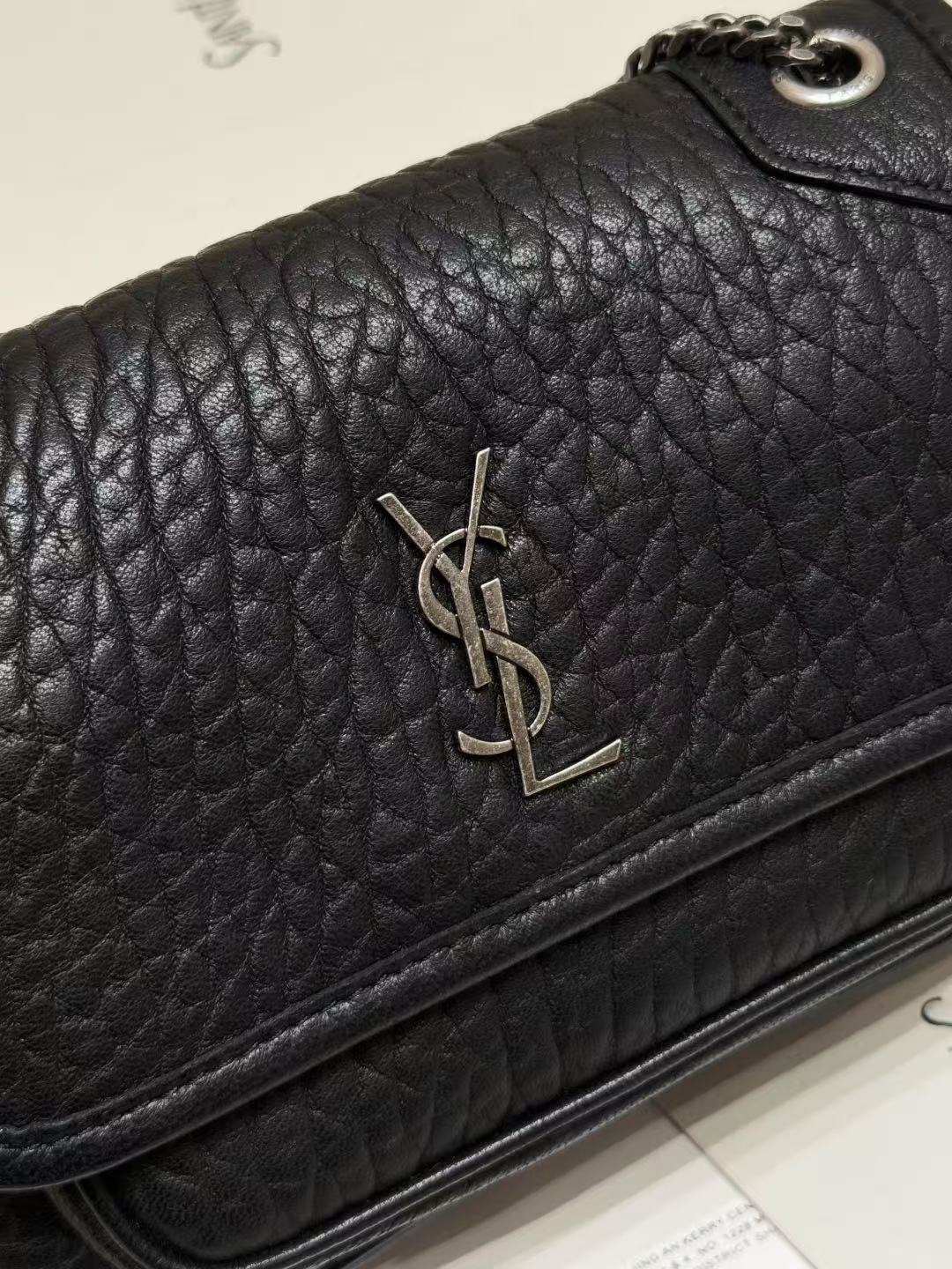  Saint Laurent サンローラン ニキ ミニ（グレインラムスキン）