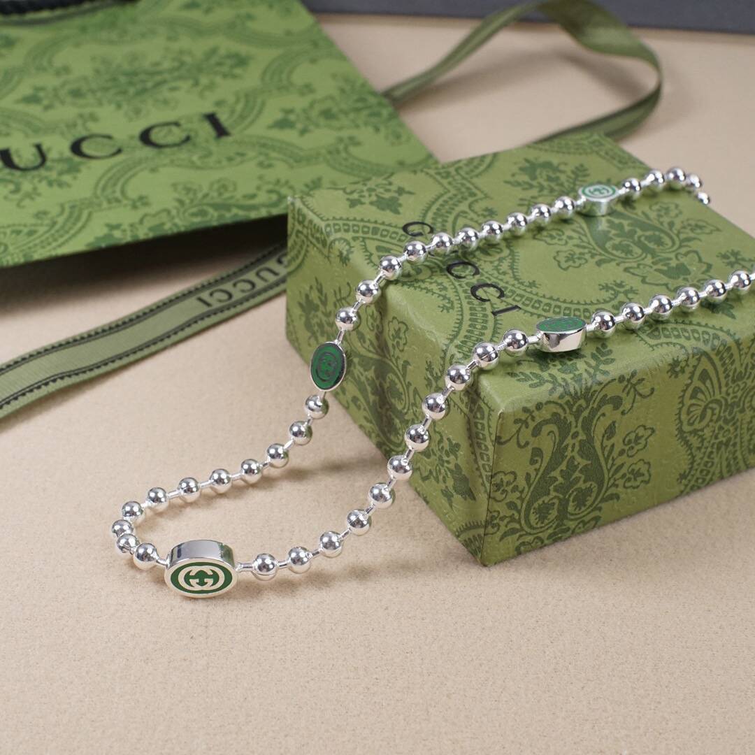 グッチ インターロッキングG チェーン ネックレス