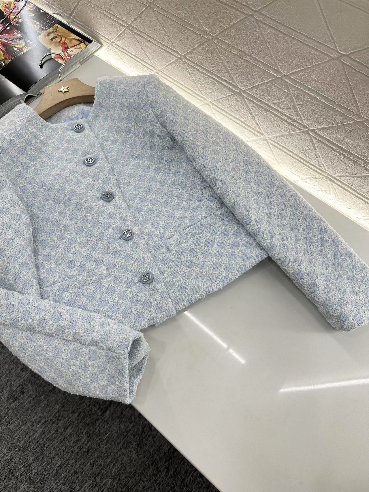 GUCCI GGコットンブークレ ジャケット